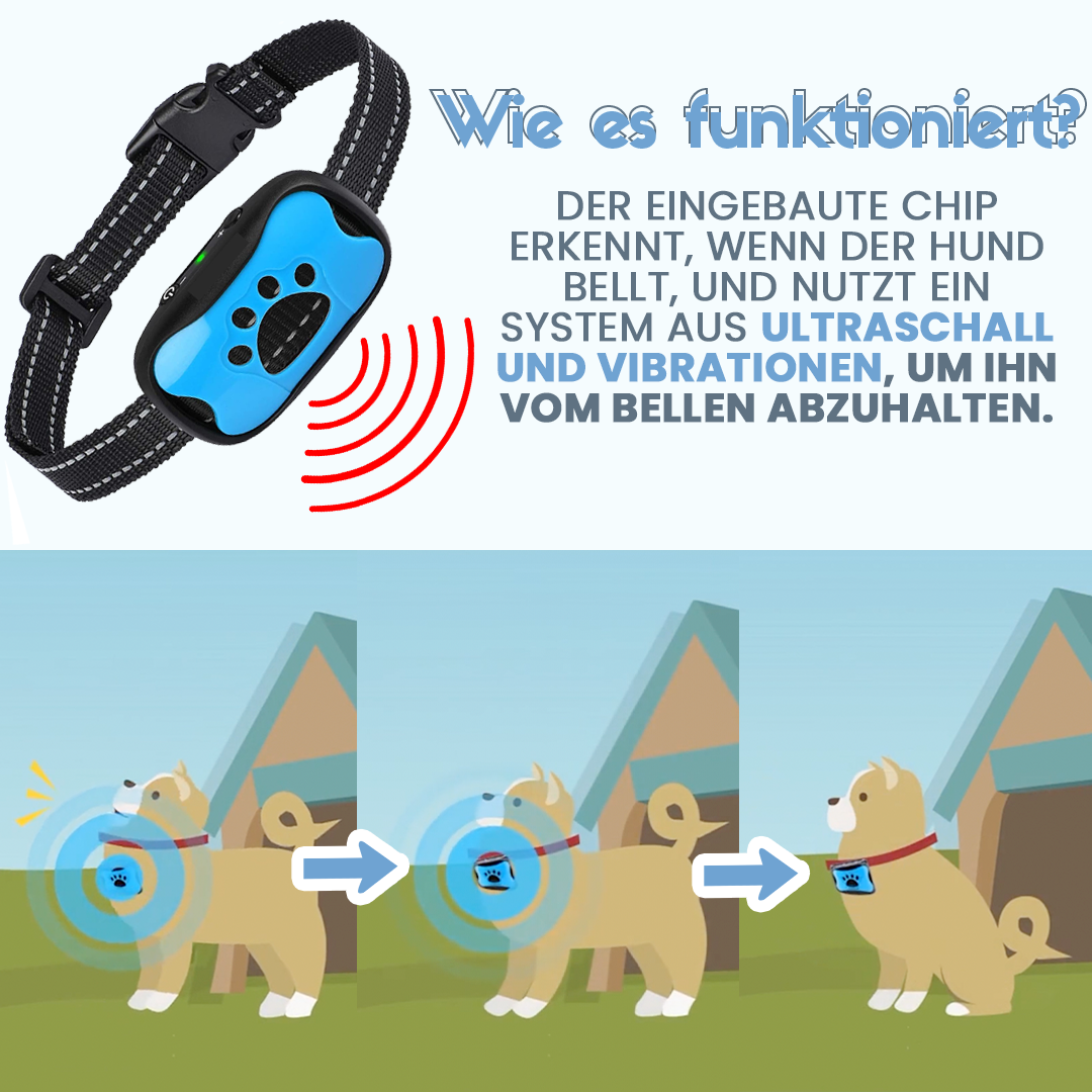 Barkey® - innovatives Anti-Bell Halsband - Hundeliebling
